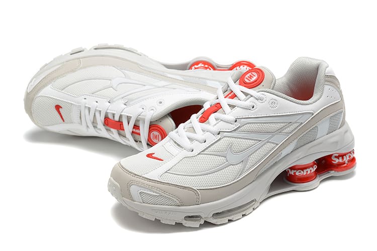 Supreme x Nike Shox Ride 2 White