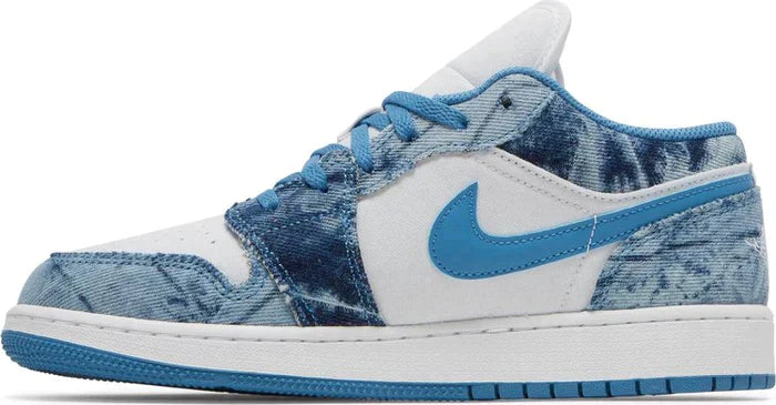 Tênis Nike Air Jordan 1 Low GS 'Washed Denim'