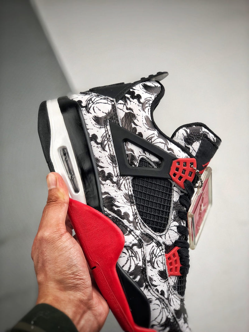 Tênis Nike Air Jordan 4 Retro "SNGL Dy Singles Day/Tattoo"