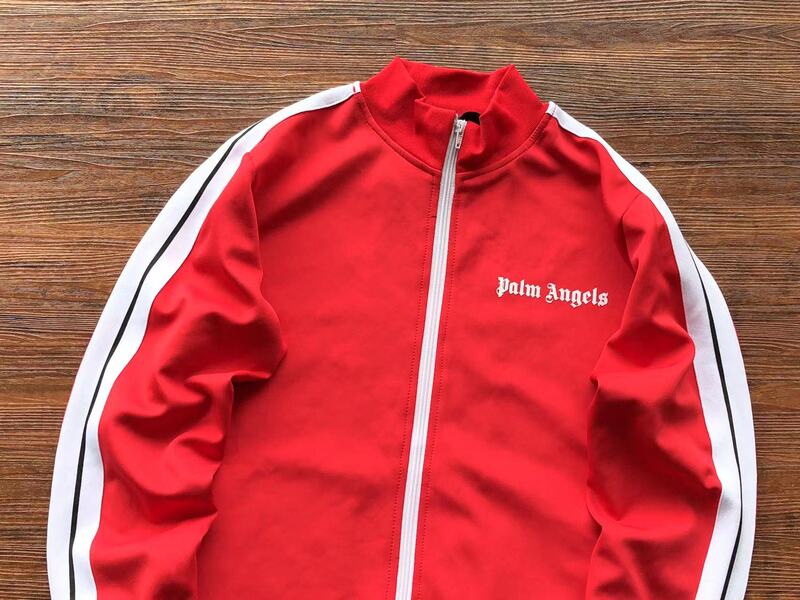 Conjunto Palm Angels Logo Tracksuit Red