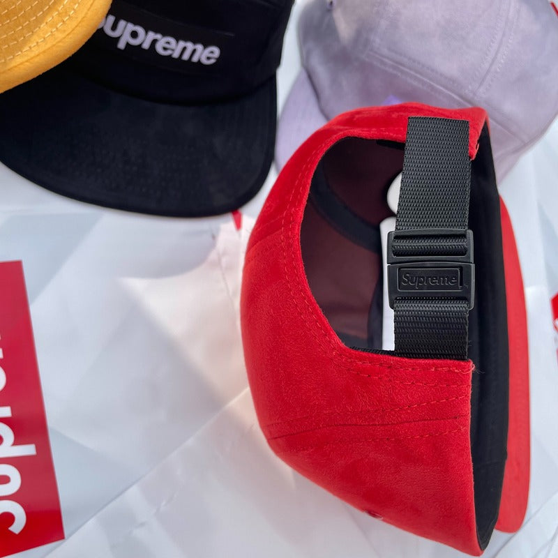 Boné Supreme Suede Camp Red