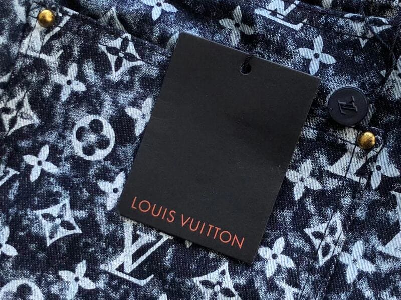 Calça Louis Vuitton Monogram Denim