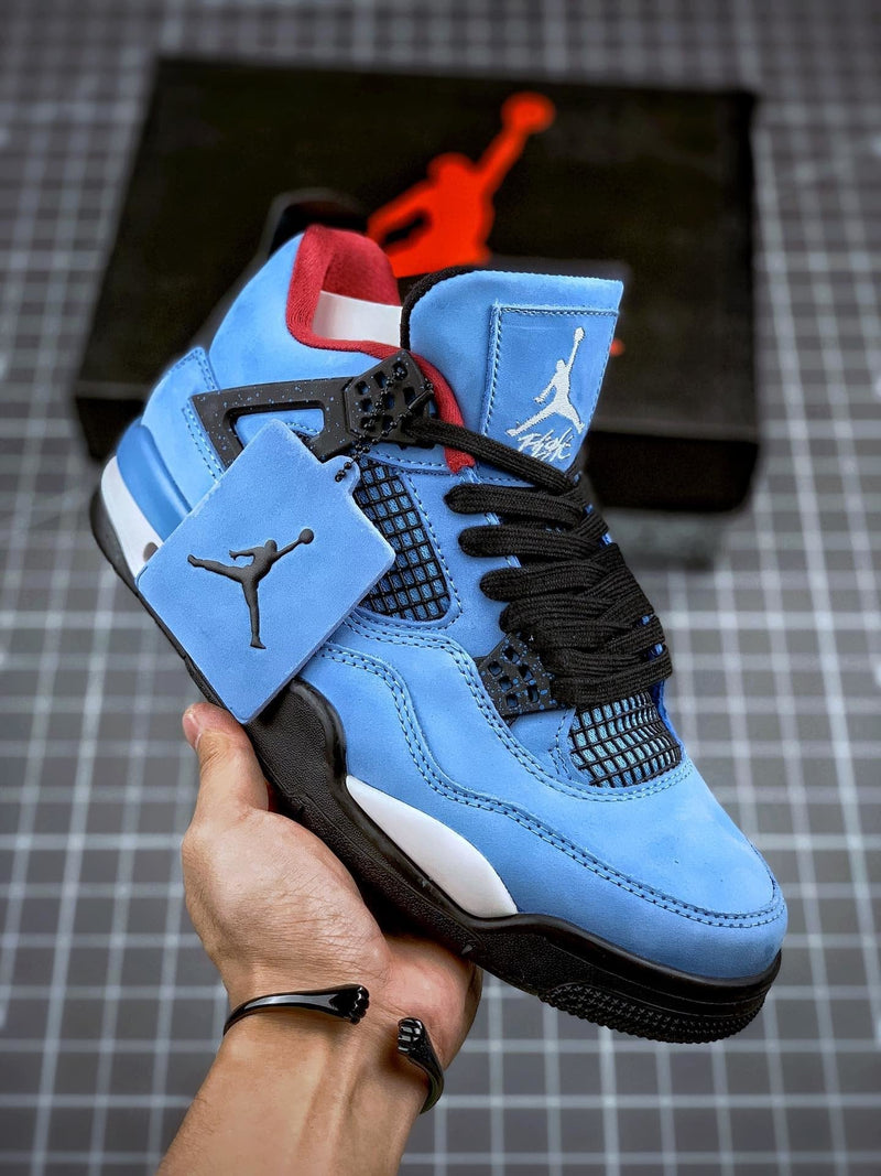 Tênis Travis Scott x Nike Air Jordan 4 'Cactus Jack'