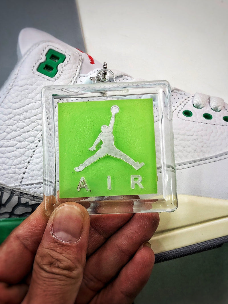 Tênis Nike Air Jordan 3 "Luck Green"