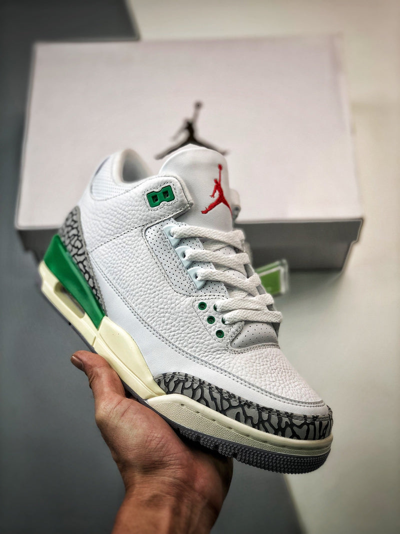 Tênis Nike Air Jordan 3 "Luck Green"