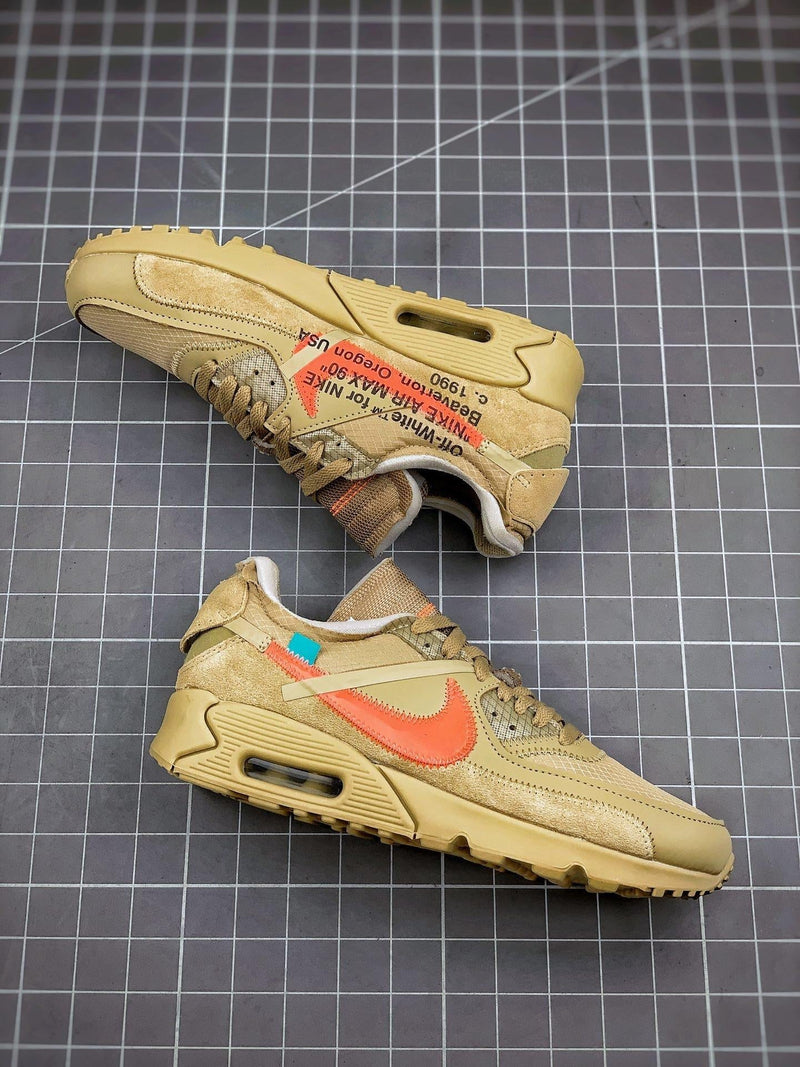 Tênis Nike Air Max 90 x OFF-White "Mocha"