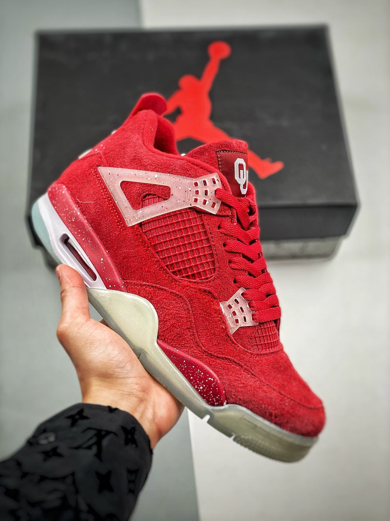 Tênis Nike Air Jordan 4 "Oklahoma Sooners"