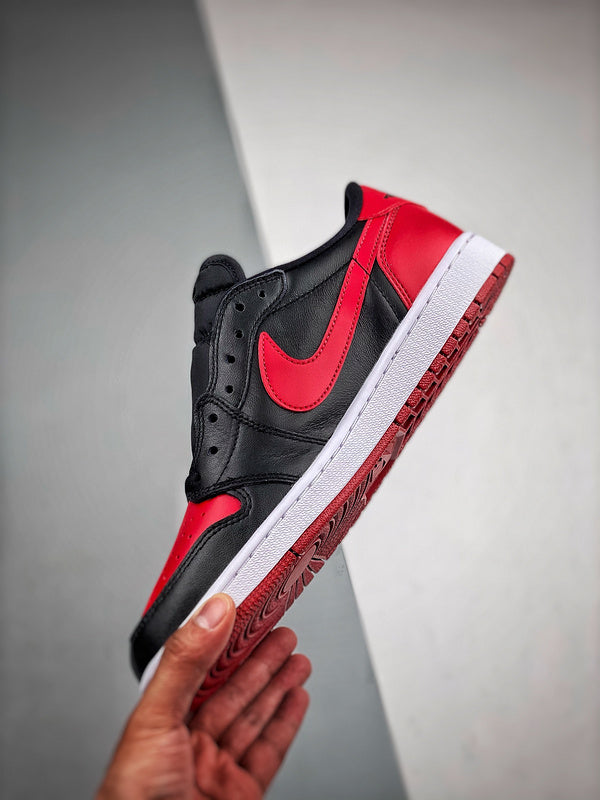 Tênis Nike Air Jordan 1 Low Retro "Bred"