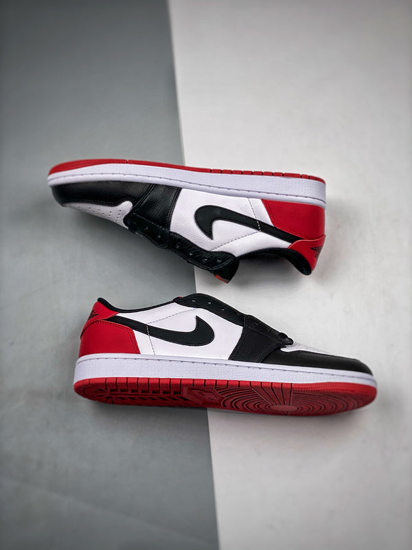 Tênis Nike Air Jordan 1 Low "Black Toe"