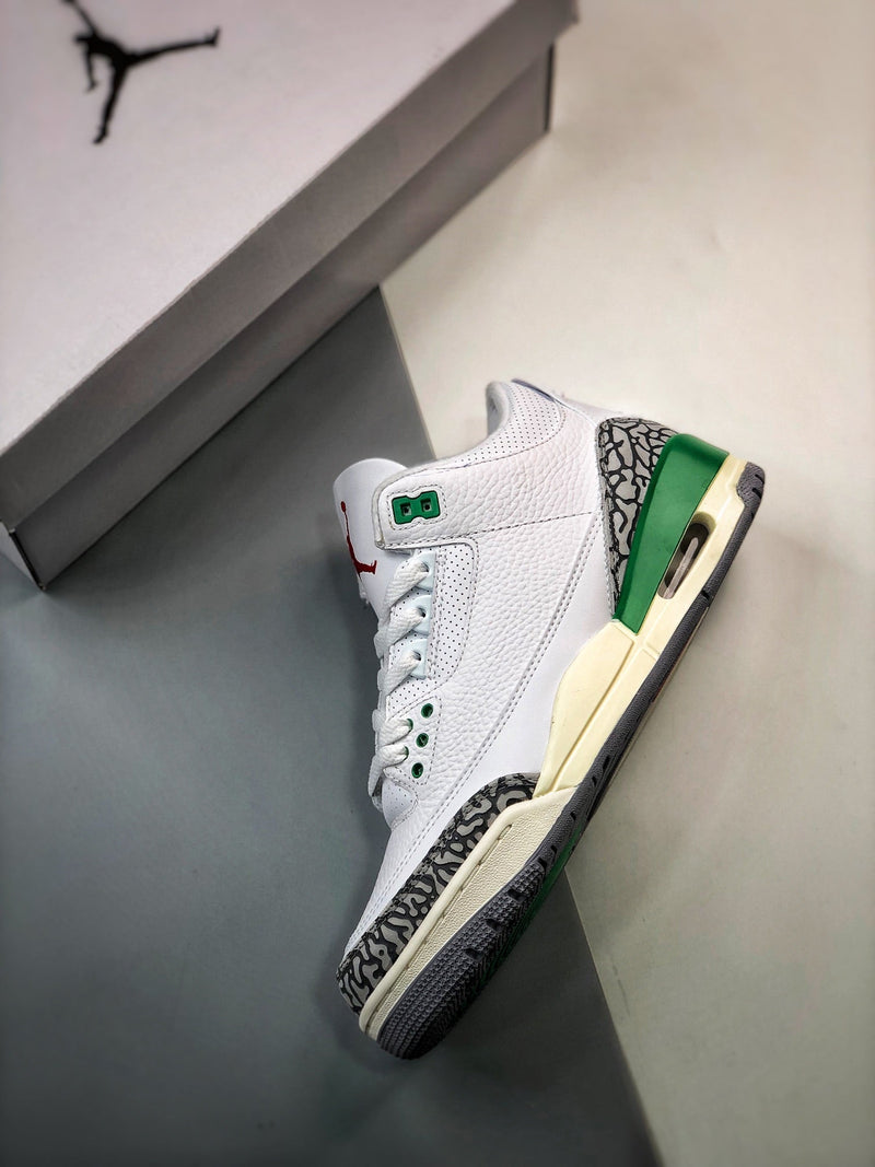 Tênis Nike Air Jordan 3 "Luck Green"