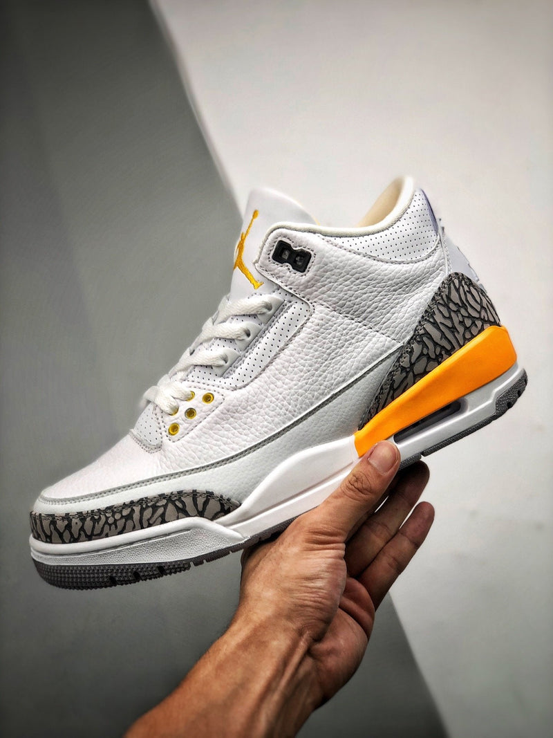 Tênis Nike Air Jordan 3 Retro "Laser Orange"