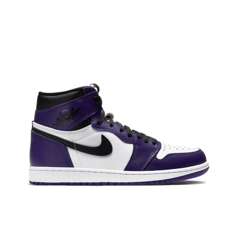 Tênis Nike Air Jordan 1 High Court Purple White 2.0