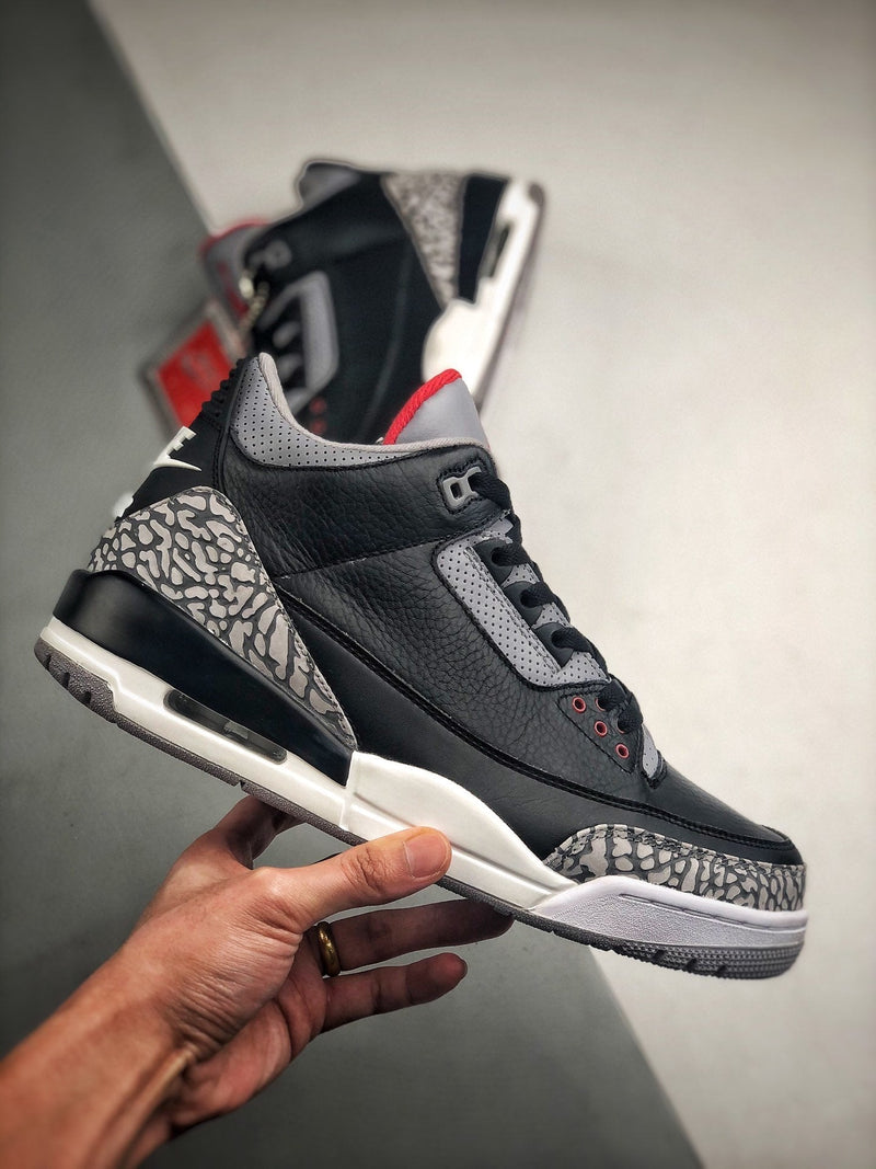 Tênis Nike Air Jordan 3 Retro "Black Cement"