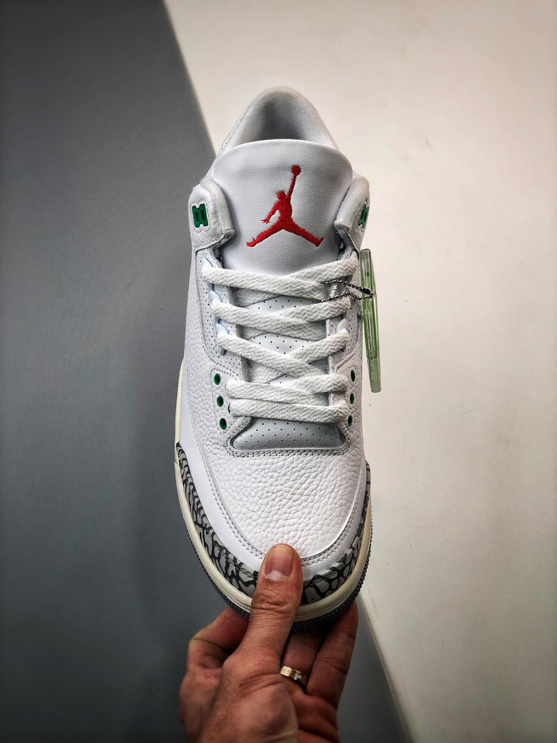 Tênis Nike Air Jordan 3 "Luck Green"