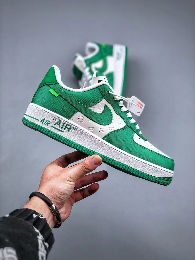 Tênis Nike Air Force 1 Low x "Louis Vuitton" Green