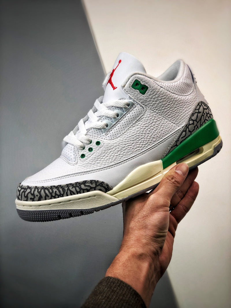 Tênis Nike Air Jordan 3 "Luck Green"