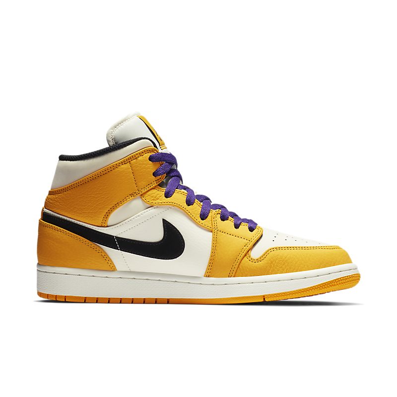 Tênis Nike Air Jordan 1 Mid SE Lakers