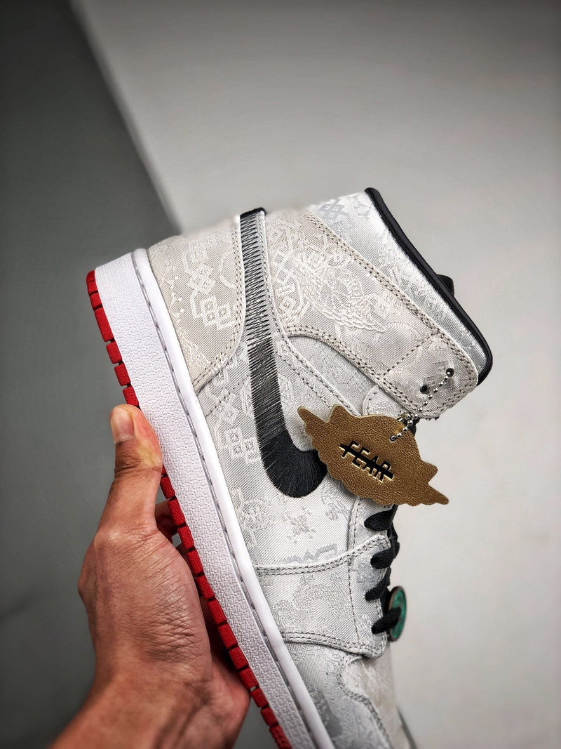 Tênis Edison Chen x Nike Air Jordan 1 Mid 'Fearless'