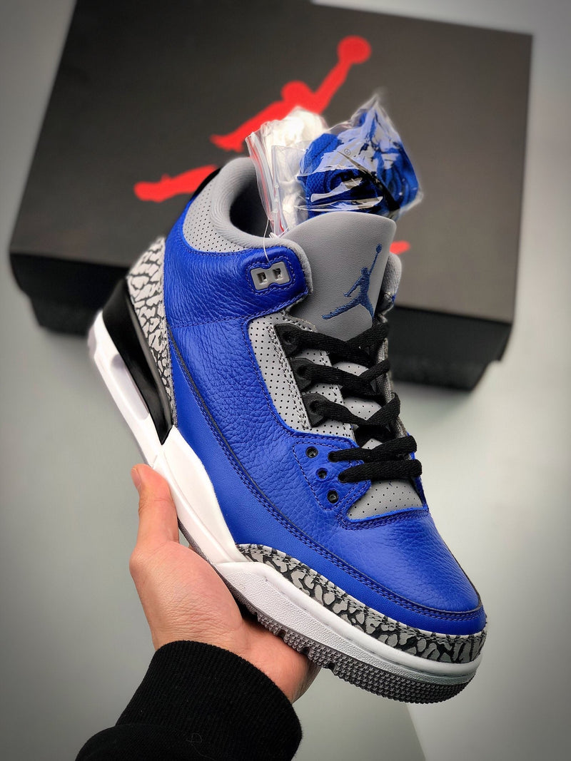 Tênis Nike Air Jordan 3 Retro "Blue Cement"