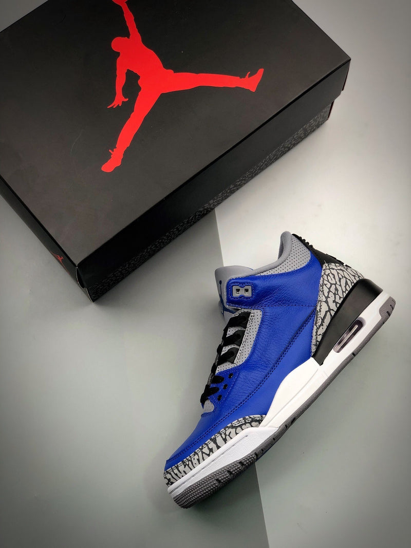 Tênis Nike Air Jordan 3 Retro "Blue Cement"