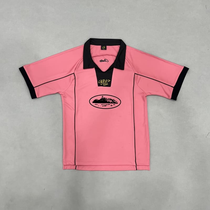 Camiseta Corteiz Talismo Football Jersey Pink