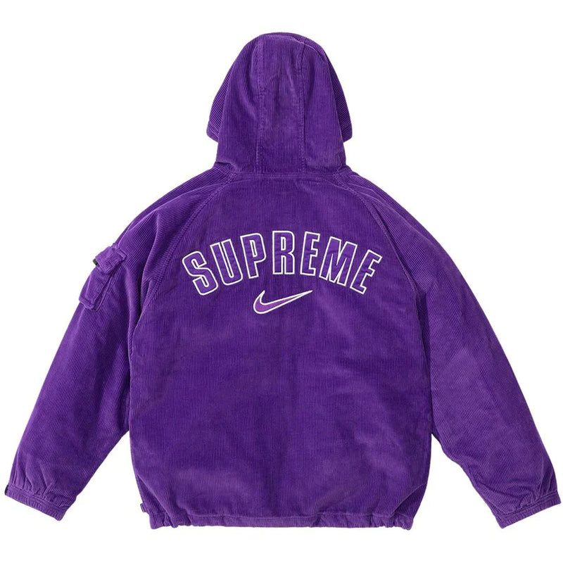 Jaqueta Supreme Nike Arc Corduroy Purple