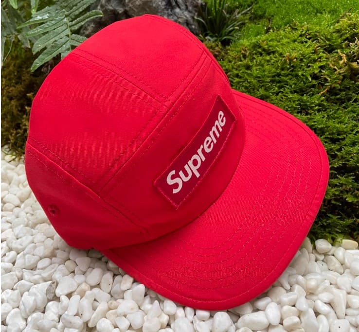 Boné Supreme Military Camp Red